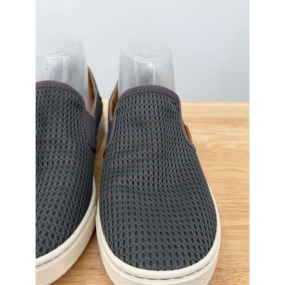OluKai Pehuea Womens W9 Slip On Sneakers Gray Mesh Lightweight Walking Shoes - Picture 10 of 11